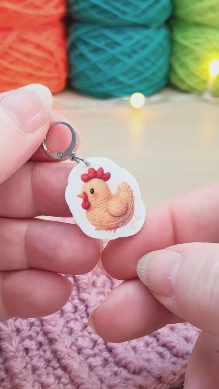Chicken Stitch Marker