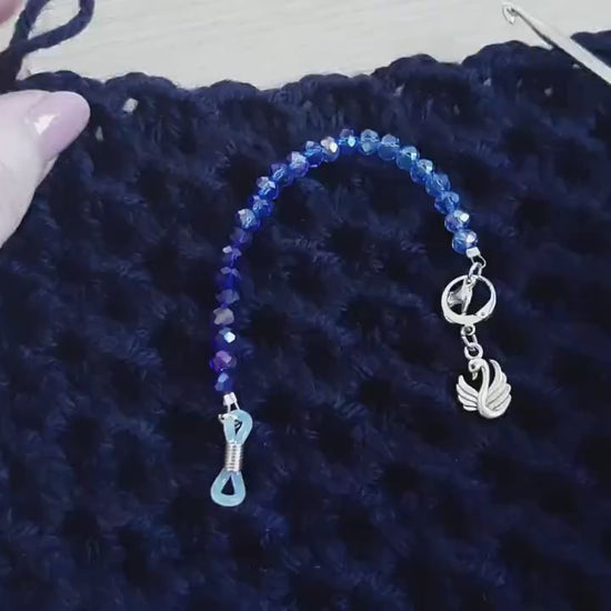Swan Crochet Hook Keeper Set