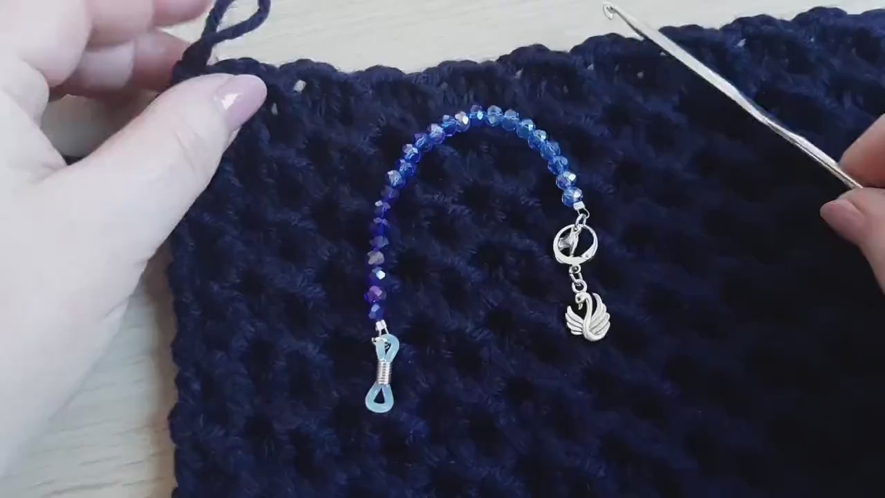 Swan Crochet Hook Keeper Set