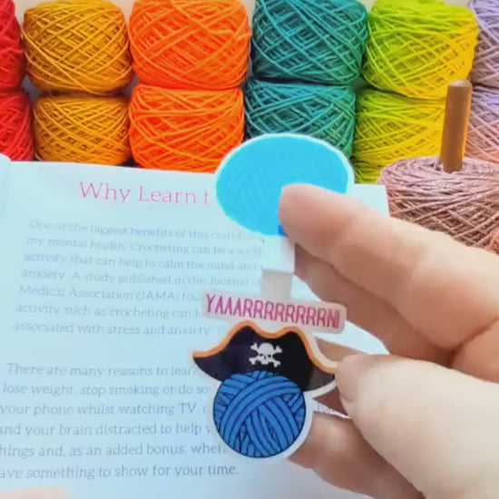 Magnetic Bookmark For Yarn Lovers
