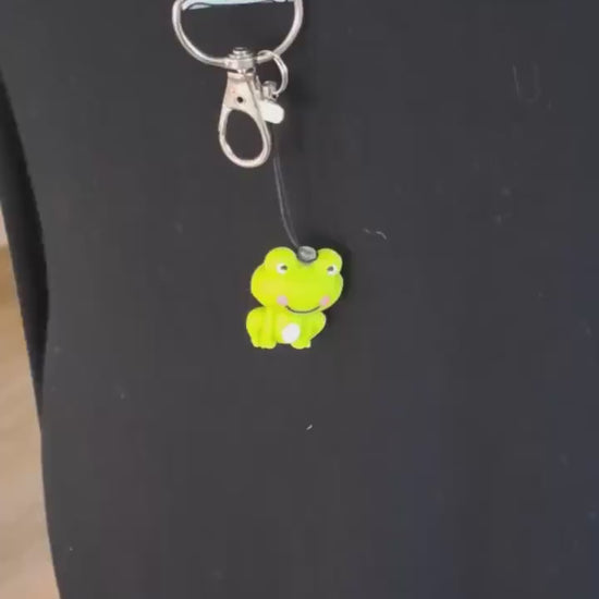 Frog Lanyard Scissor Protector Set