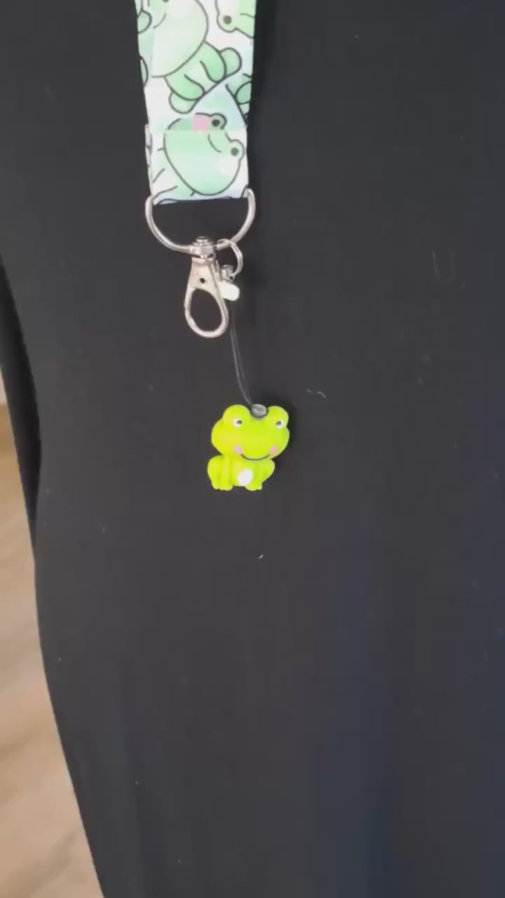 Frog Lanyard Scissor Protector Set