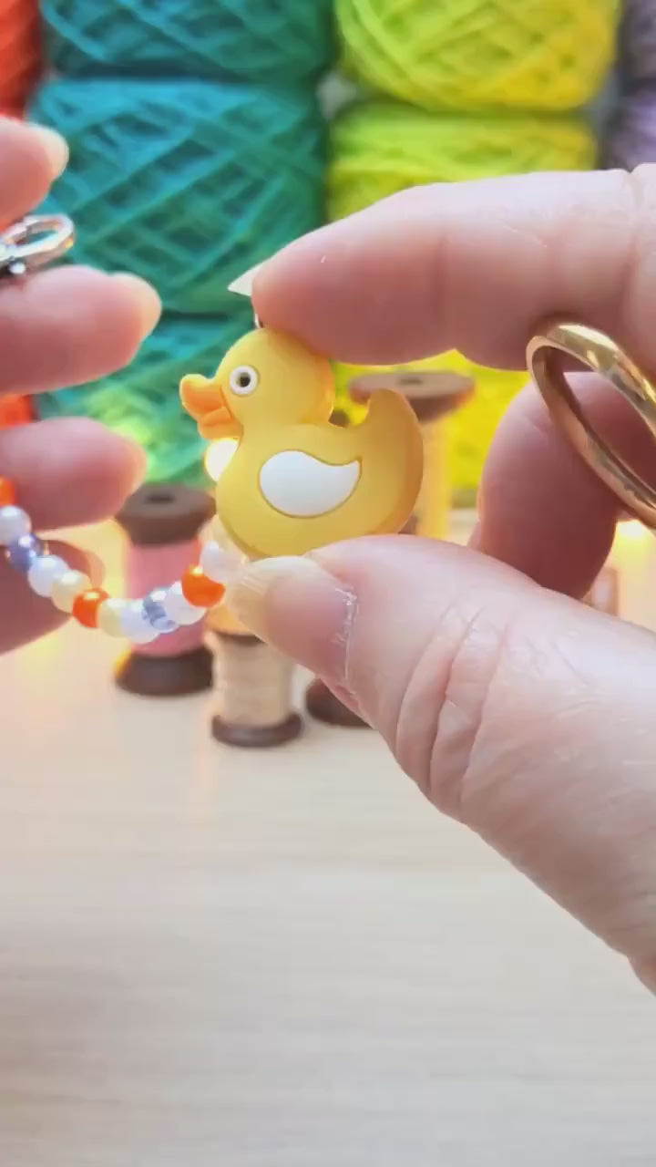 Duck Scissor Fob and Protection Bead