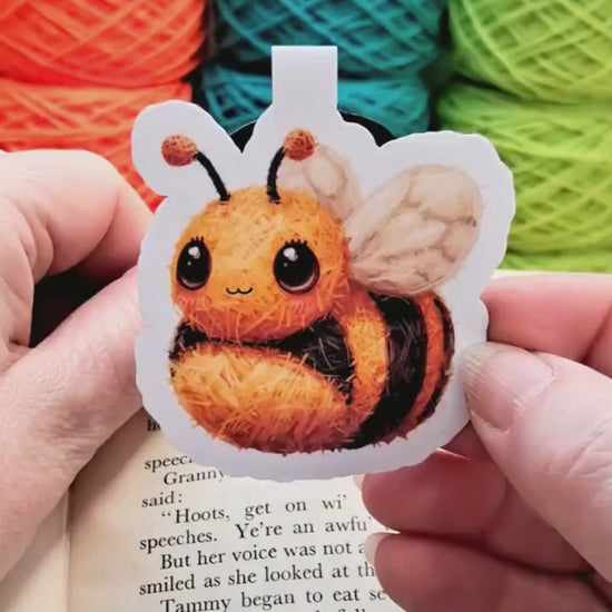 Bee Magnetic Bookmark