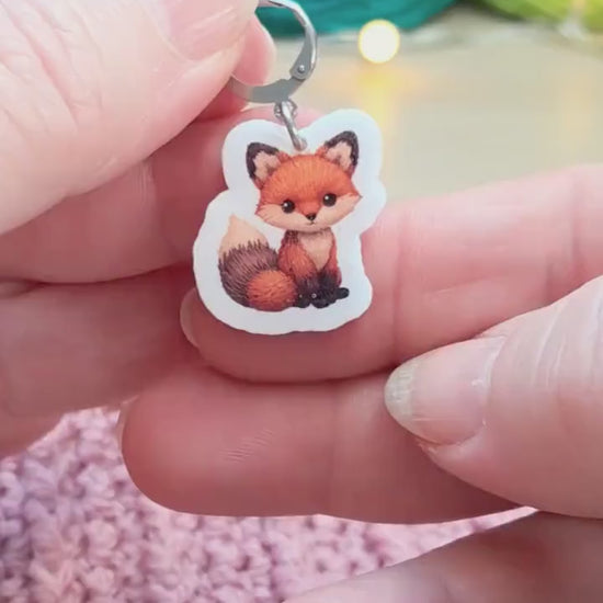 Fox Stitch Marker