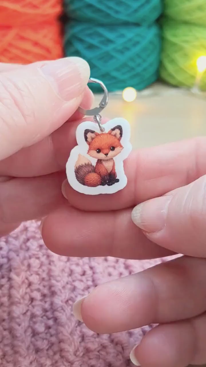 Fox Stitch Marker