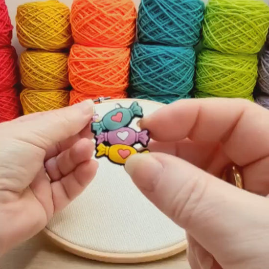 Sweets Scissor Fob with Protection Bead
