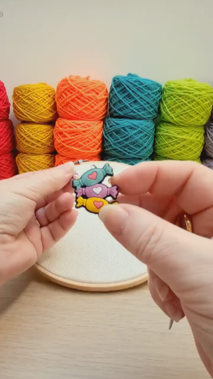 Sweets Scissor Fob with Protection Bead