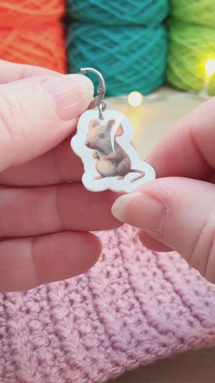 Mouse Stitch Marker