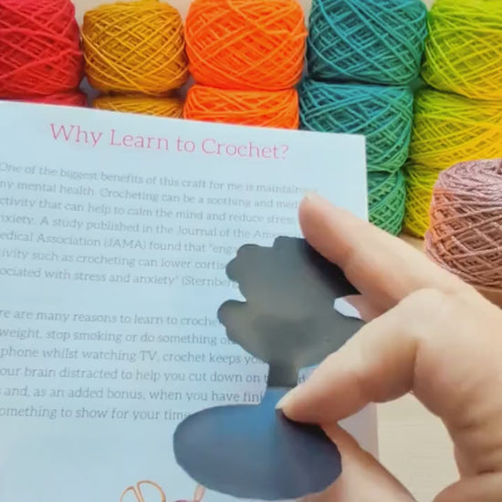 Magnetic Bookmark For Crochet Enthusiasts,Page Marker