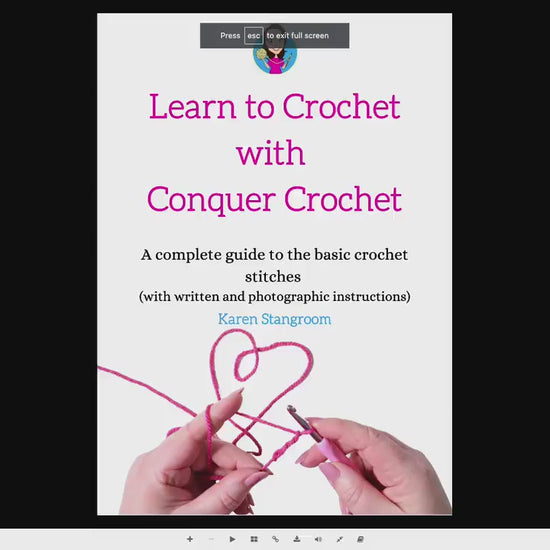 Learn To Crochet Book
