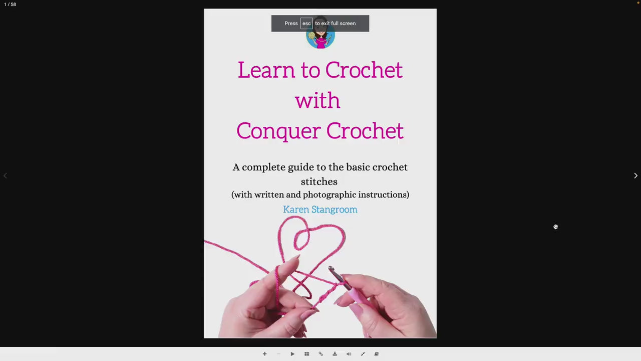 Learn To Crochet Book