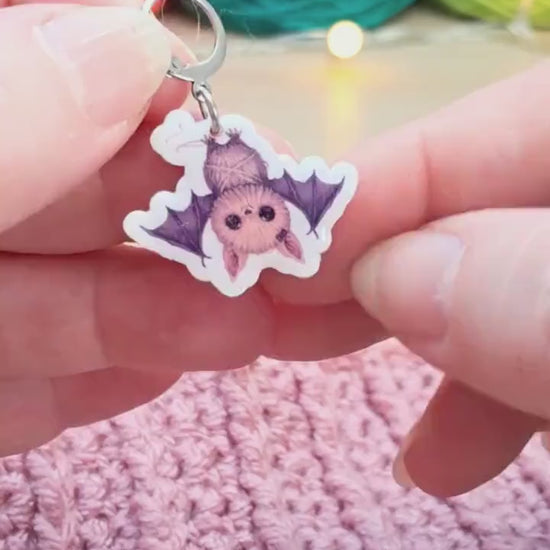 Bat Stitch Marker
